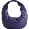 Uspa Accessories Rounded Pillow Shoulder Bag In Midnight