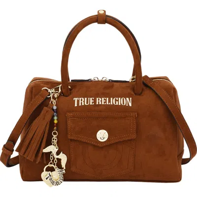 Uspa Accessories Vintage Chain Satchel Bag In Cognac