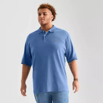 Uspa U.s. Polo Assn. Big And Tall Mens Classic Fit Short Sleeve Polo Shirt In Blue