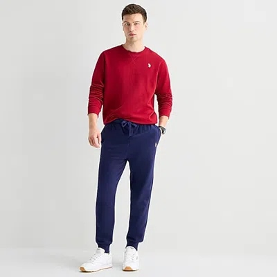 Uspa U.s. Polo Assn. Fleece Mens Regular Fit Fleece Jogger Pant In Blue