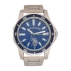 Uspa U.s. Polo Assn. Mens Silver Tone Bracelet Watch Usc80525jc In Blue
