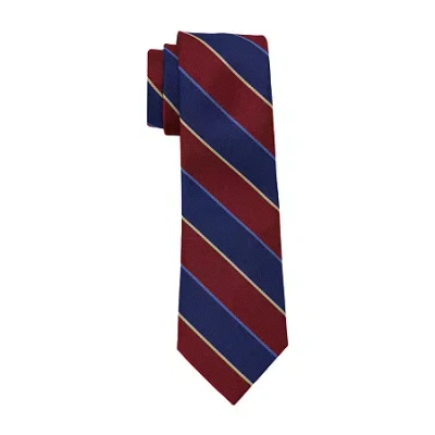 Uspa U.s. Polo Assn. Striped Tie In Blue
