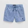 Uspa U.s. Polo Assn. Toddler Boys Pull-on Short In Blue