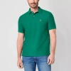 Uspa U.s. Polo Assn. Ultimate Pique Mens Classic Fit Short Sleeve Polo Shirt In Green