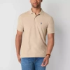 Uspa U.s. Polo Assn. Ultimate Pique Mens Classic Fit Short Sleeve Polo Shirt In Neutral