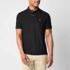 Uspa U.s. Polo Assn. Ultimate Pique Stretch Mens Classic Fit Short Sleeve Polo Shirt In Black