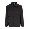 Usual Long Sleeve Men's Hangar Button Shirt Black In Black