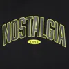 Usual Men's College Hoodie Black In Black