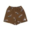 Usual Monster Short Brown Men's Shorts In Brown