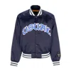 Usual Stadium Jacket Blue Men's Bomber Jacket In Blue