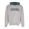 Usual Ism Hoodie Men's Hoodie Heather Grey/dark Green In Heather Grey/dark Green