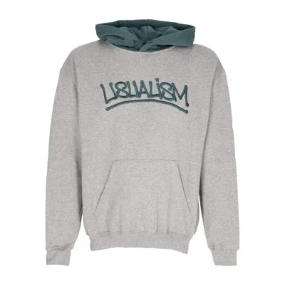 Usual Ism Hoodie Men's Hoodie Heather Grey/dark Green