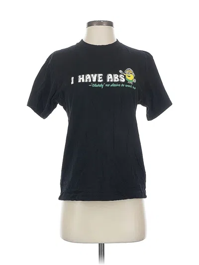 Pre-owned Ut For Uniqlo Short Sleeve T-shirt In Black