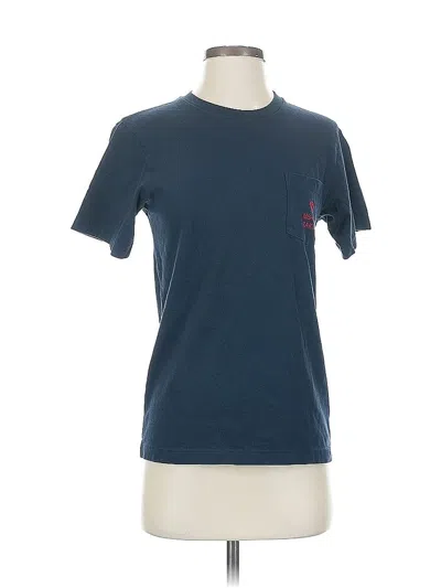 Pre-owned Ut For Uniqlo Short Sleeve T-shirt In Blue