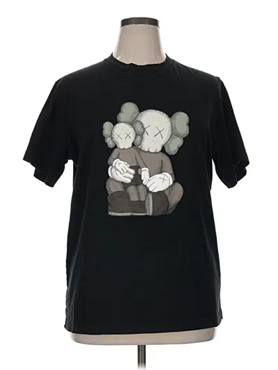Pre-owned Ut For Uniqlo Short Sleeve T-shirt In Black