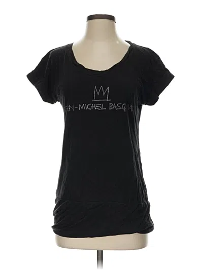 Pre-owned Ut For Uniqlo Short Sleeve T-shirt In Black