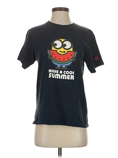 Pre-owned Ut For Uniqlo Short Sleeve T-shirt In Black