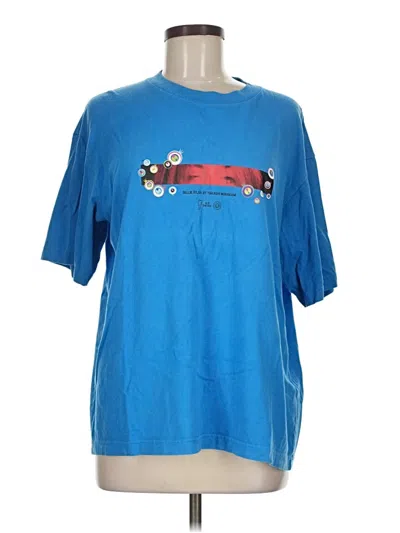 Pre-owned Ut For Uniqlo Short Sleeve T-shirt In Blue