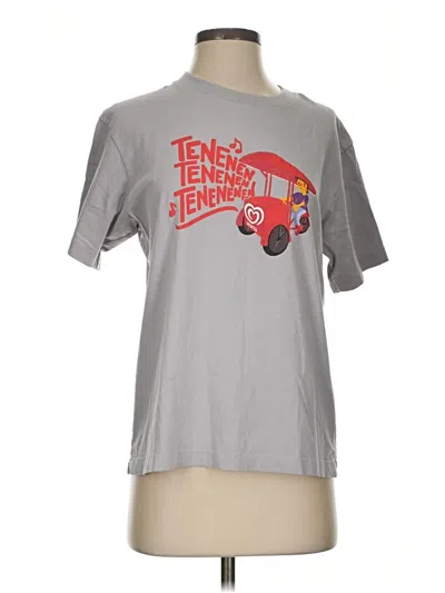 Pre-owned Ut For Uniqlo Short Sleeve T-shirt In Gray