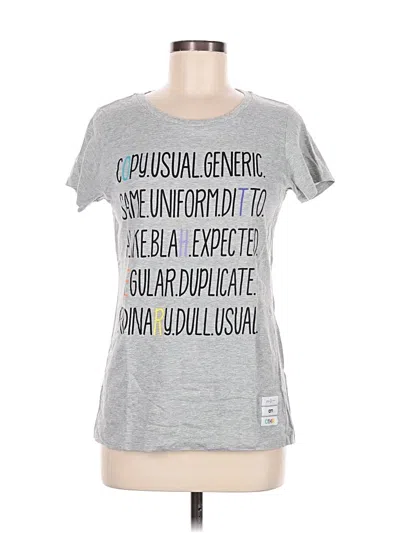 Pre-owned Ut For Uniqlo Short Sleeve T-shirt In Gray