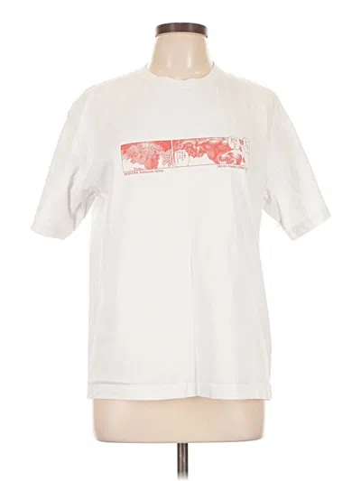 Pre-owned Ut For Uniqlo Short Sleeve T-shirt In Ivory