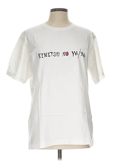Pre-owned Ut For Uniqlo Short Sleeve T-shirt In Ivory