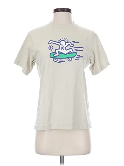 Pre-owned Ut For Uniqlo Short Sleeve T-shirt In Ivory