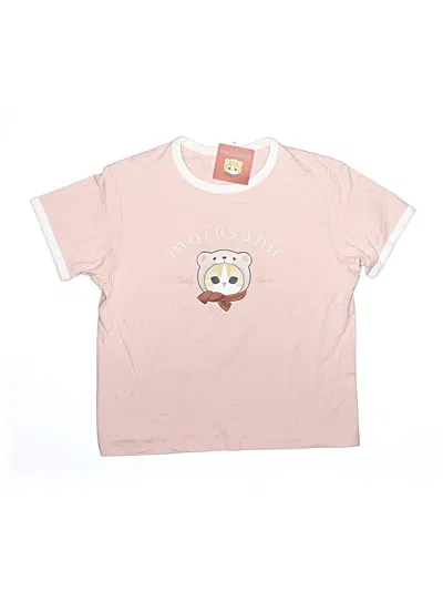 Pre-owned Ut For Uniqlo Kids' Short Sleeve T-shirt In Pink