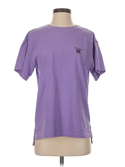Pre-owned Ut For Uniqlo Short Sleeve T-shirt In Purple