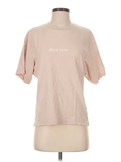 Pre-owned Ut For Uniqlo Short Sleeve T-shirt In Tan