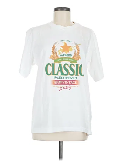 Pre-owned Ut For Uniqlo Short Sleeve T-shirt In White
