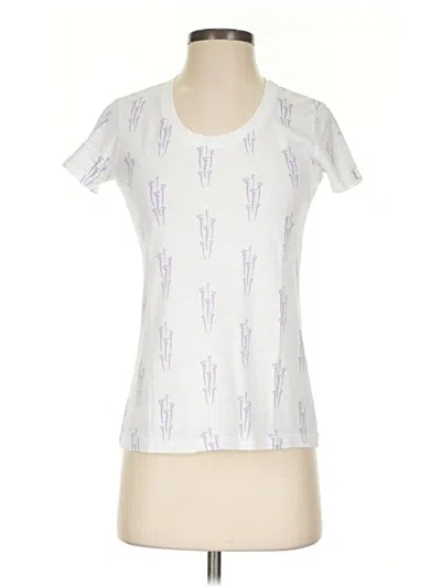 Pre-owned Ut For Uniqlo Short Sleeve T-shirt In White