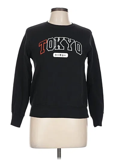 Pre-owned Ut For Uniqlo Sweatshirt In Black