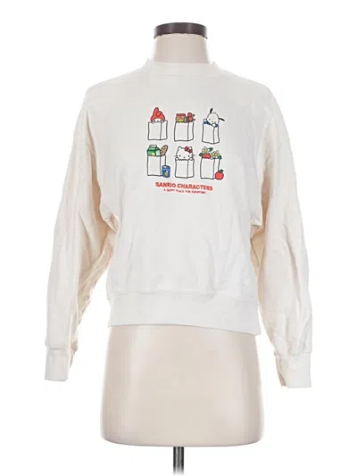 Pre-owned Ut For Uniqlo Sweatshirt In White