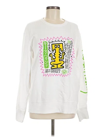 Pre-owned Ut For Uniqlo Sweatshirt In White