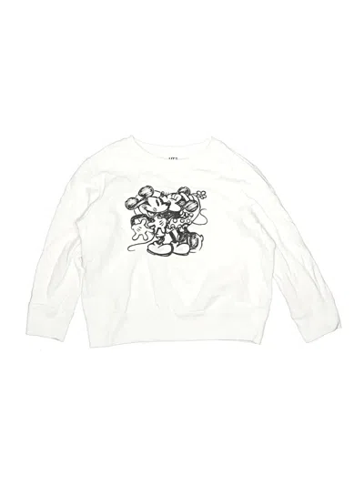 Pre-owned Ut For Uniqlo Kids' Sweatshirt In White