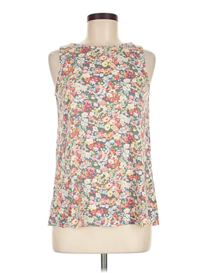 Pre-owned Ut For Uniqlo Tank Top Ivory Halter Neckline Tops