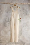 Utility Canvas Overalls, Natural In Beige