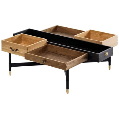 Pre-owned Uto Balmoral The Dreamers Wide Coffee Table By  & Mogg In Brown