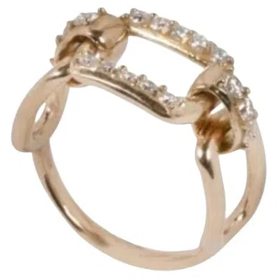 Pre-owned Utopia Aurum Ring In Multi