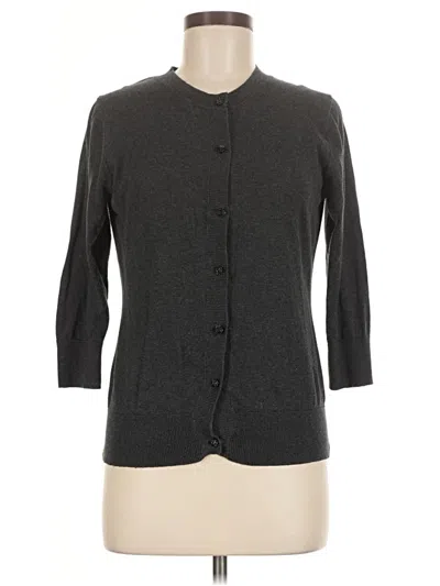 Pre-owned Uttam Boutique Cardigan Sweater In Gray