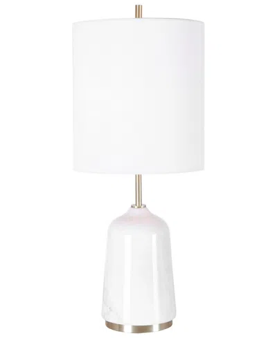 Uttermost 20" Metal Eloise Table Lamp In White