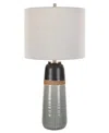 Uttermost 25.5" Coen Table Lamp In Gray