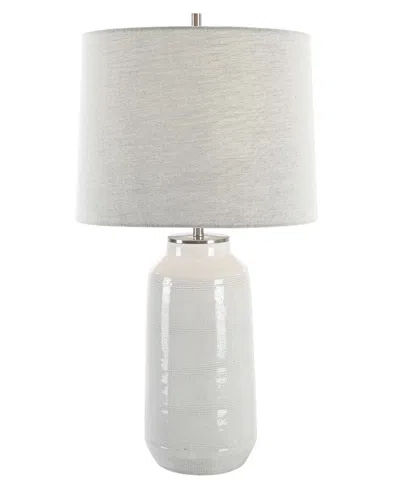 Uttermost 25.75" Odawa Table Lamp In White