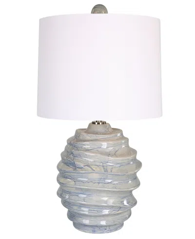 Uttermost 26" Waves Accent Lamp In Animal Print