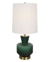 Uttermost 28" Trentino Table Lamp In Green