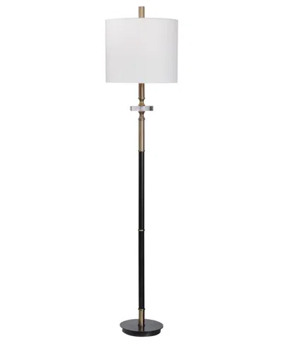 Uttermost 67" Metal Maud Floor Lamp In Black