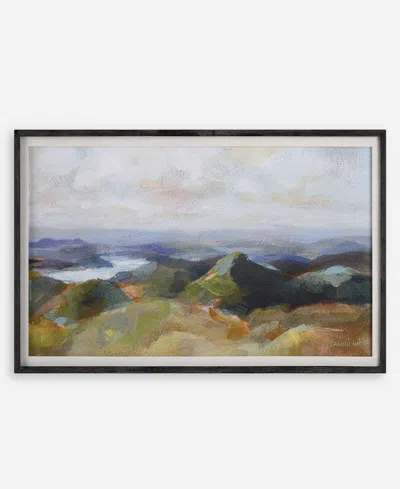 Uttermost Above The Lakes Framed Print Art In Black