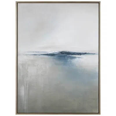 Uttermost Above The Waterline 41 3/4" X 56 3/4" Framed Hand Painted Canvas