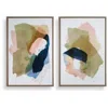 Uttermost Abstract Afternoon 2-piece Framed Canvas Wall Art